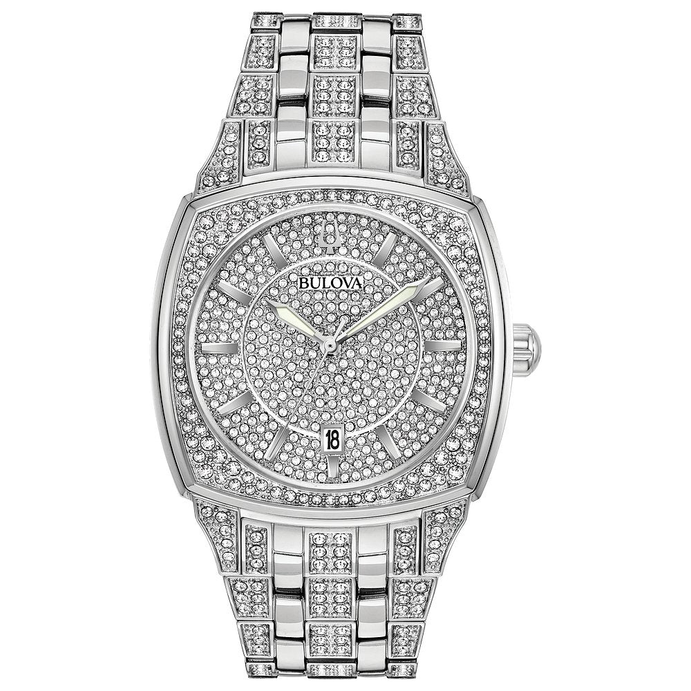 Bulova Stainless Steel Dress/Classic BUL Mens Watch96B296