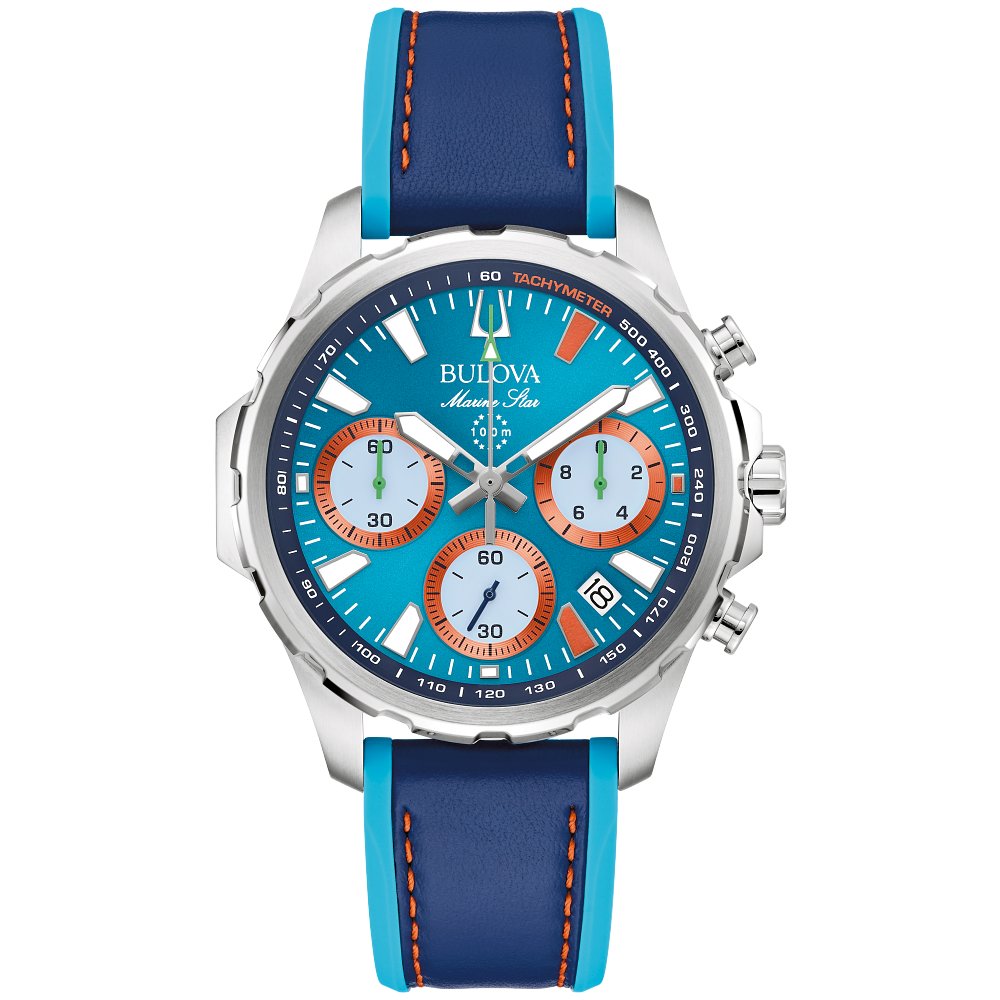 Bulova Stainless Steel Performance Mens Watch96B460