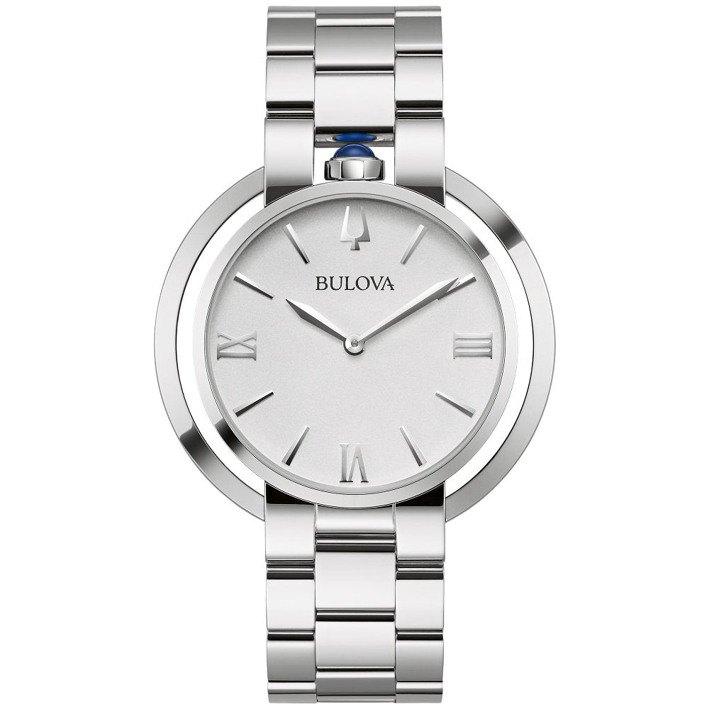 Bulova Stainless Steel Dress/Classic BUL Ladies Watch96L306