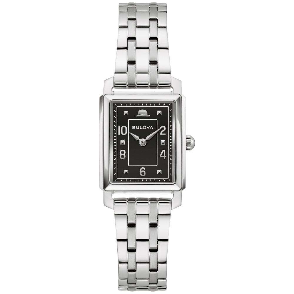 Bulova Stainless Steel Dress/Classic BUL Ladies Watch96L341