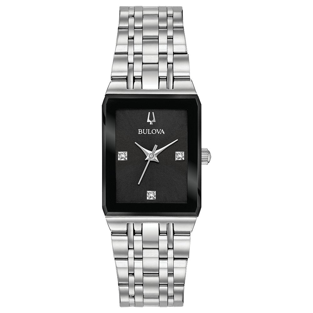 Bulova Stainless Steel Modern BUL Ladies Watch96P202