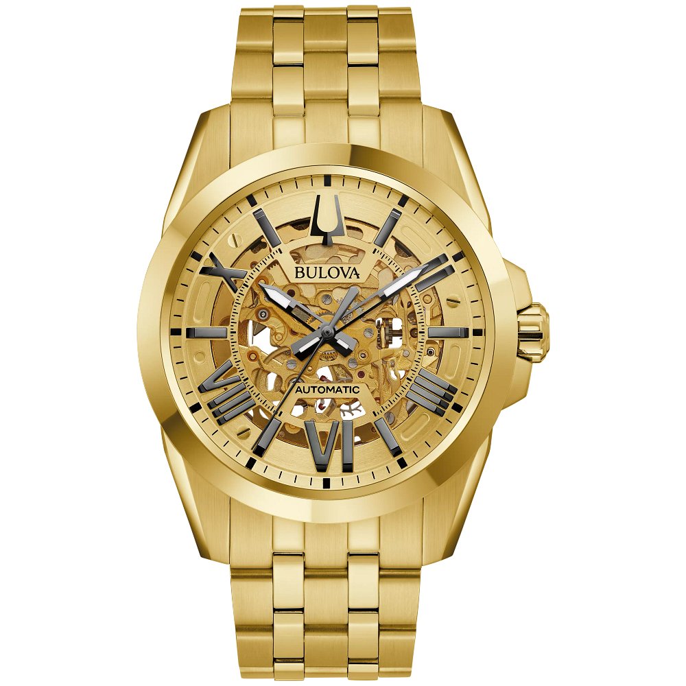 Bulova Stainless Steel Dress/Classic BUL Mens Watch97A162