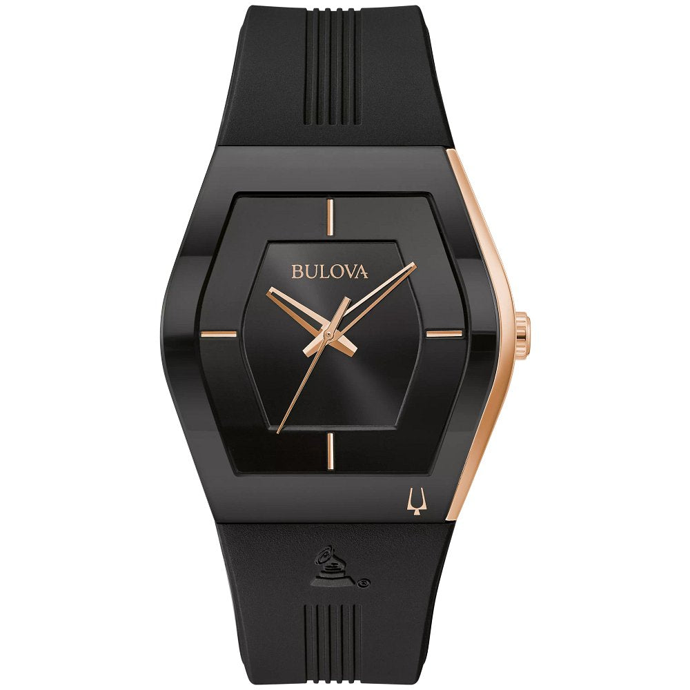 Bulova Stainless Steel Latin Grammy Mens Watch97A163