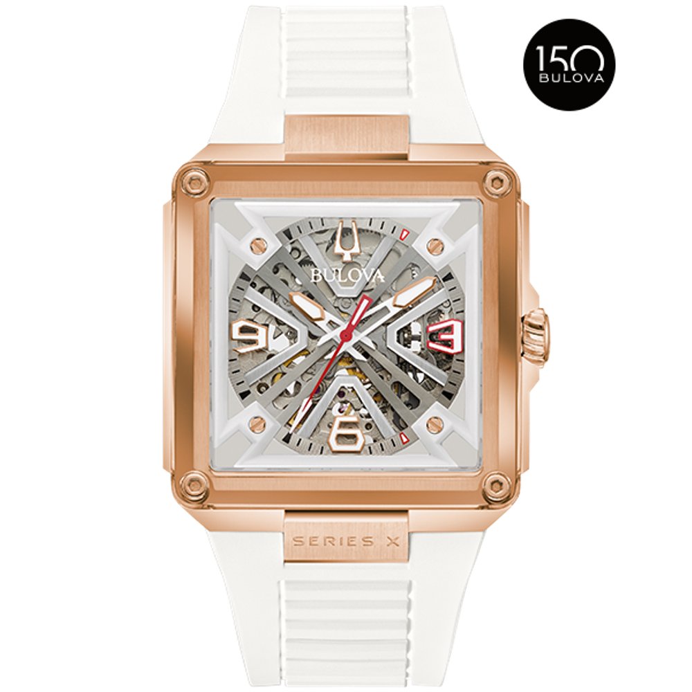 Bulova Stainless Steel Luxury Mens Watch97A194