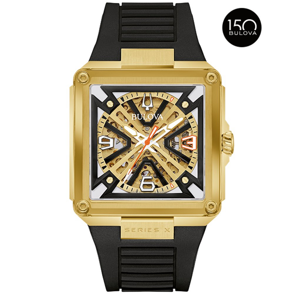 Bulova Stainless Steel Luxury Mens Watch97A195