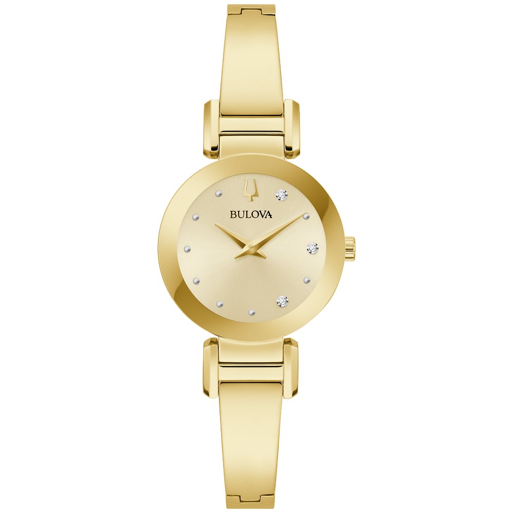 Bulova Stainless Steel Marc Anthony Ladies Watch97P164