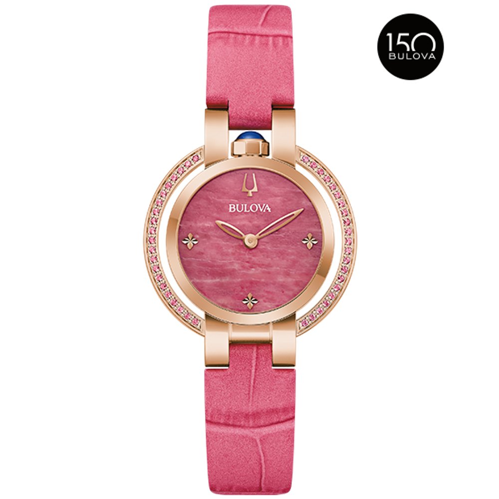 Bulova Stainless Steel Dress/Classic BUL Ladies Watch97R103