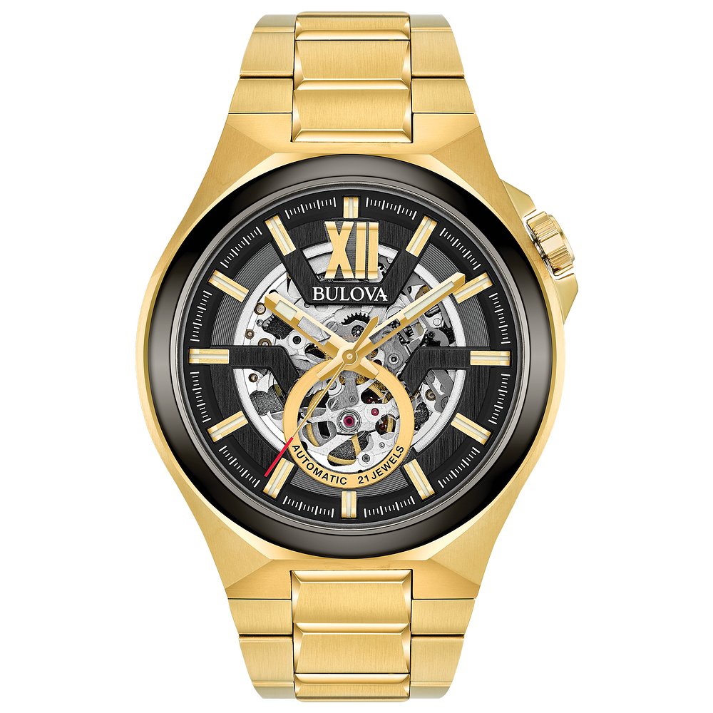 Bulova Stainless Steel Performance Mens Watch98A178
