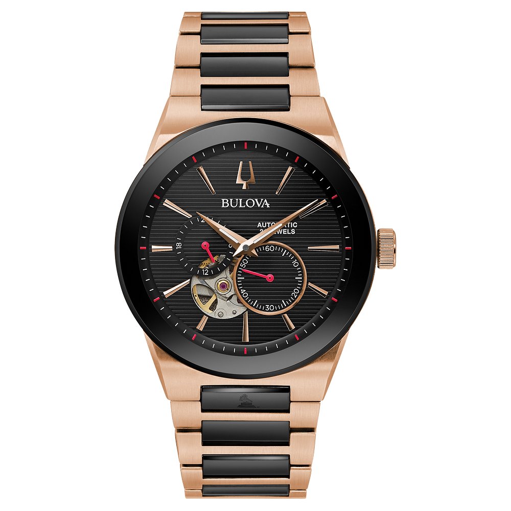 Bulova Stainless Steel Latin Grammy Mens Watch98A236