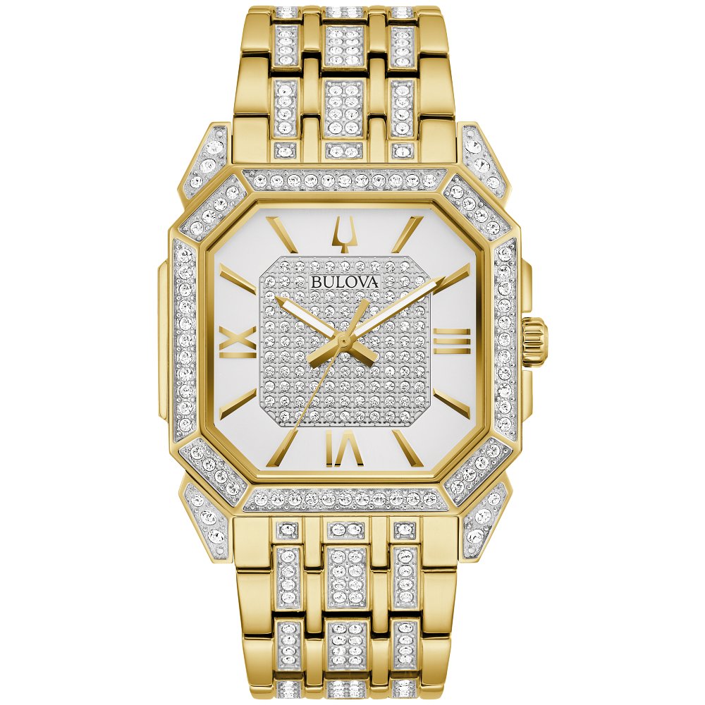 Bulova Stainless Steel Dress/Classic BUL Mens Watch98A295