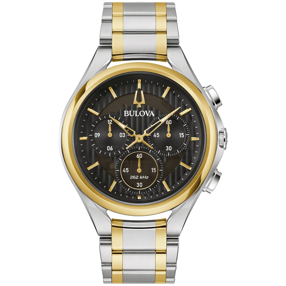 Bulova Stainless Steel Luxury Mens Watch98A301