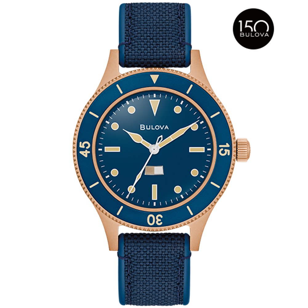 Bulova Bronze #CuSn8 Heritage Mens Watch98A325