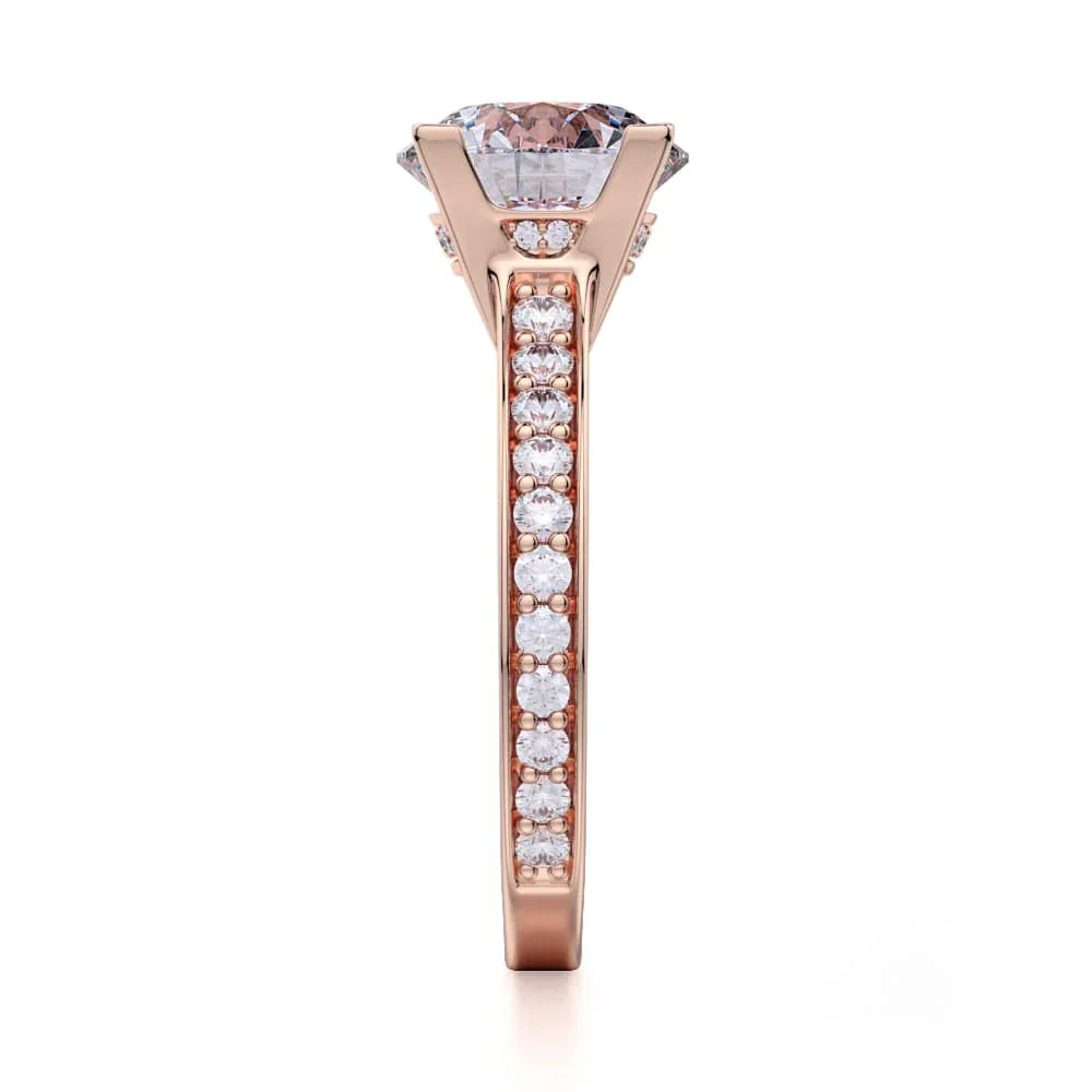 MICHAEL M Engagement Rings Crown R701-2