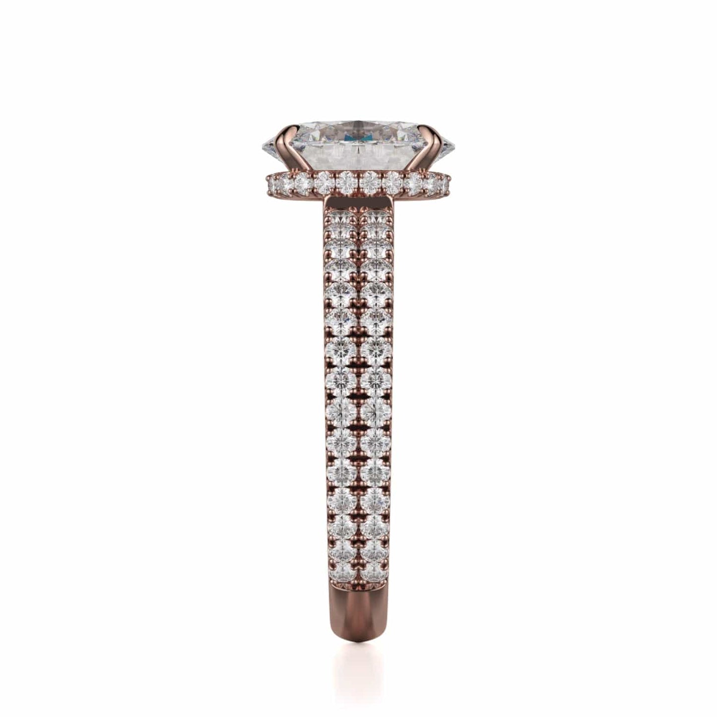 MICHAEL M Engagement Rings Crown R746-2