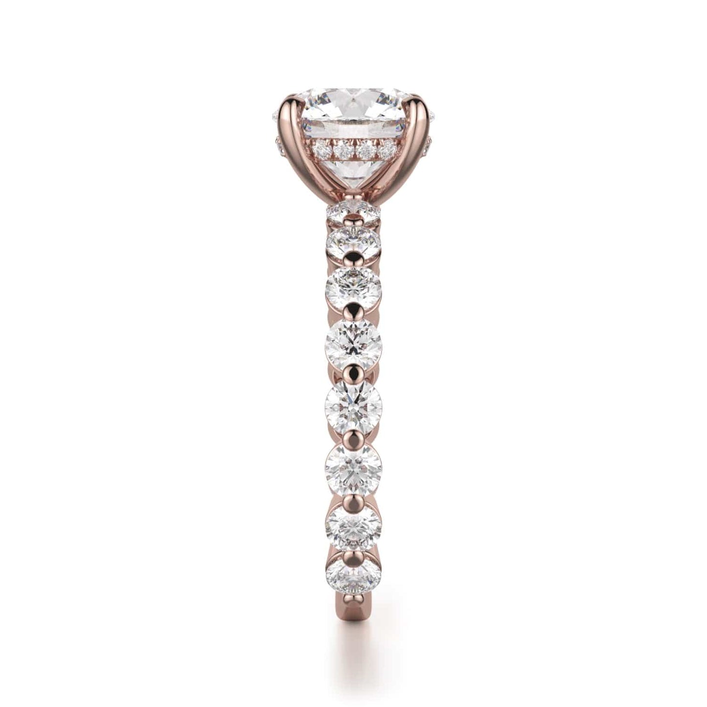 MICHAEL M Engagement Rings Crown R782-1.5