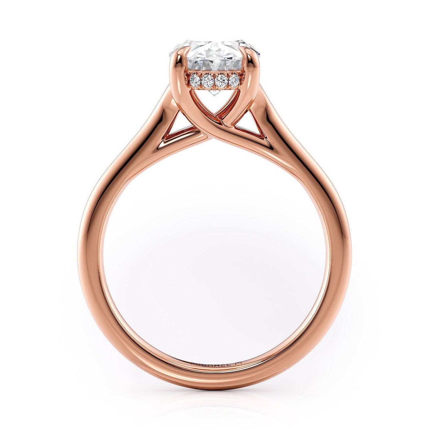 MICHAEL M Engagement Rings Crown R828-2