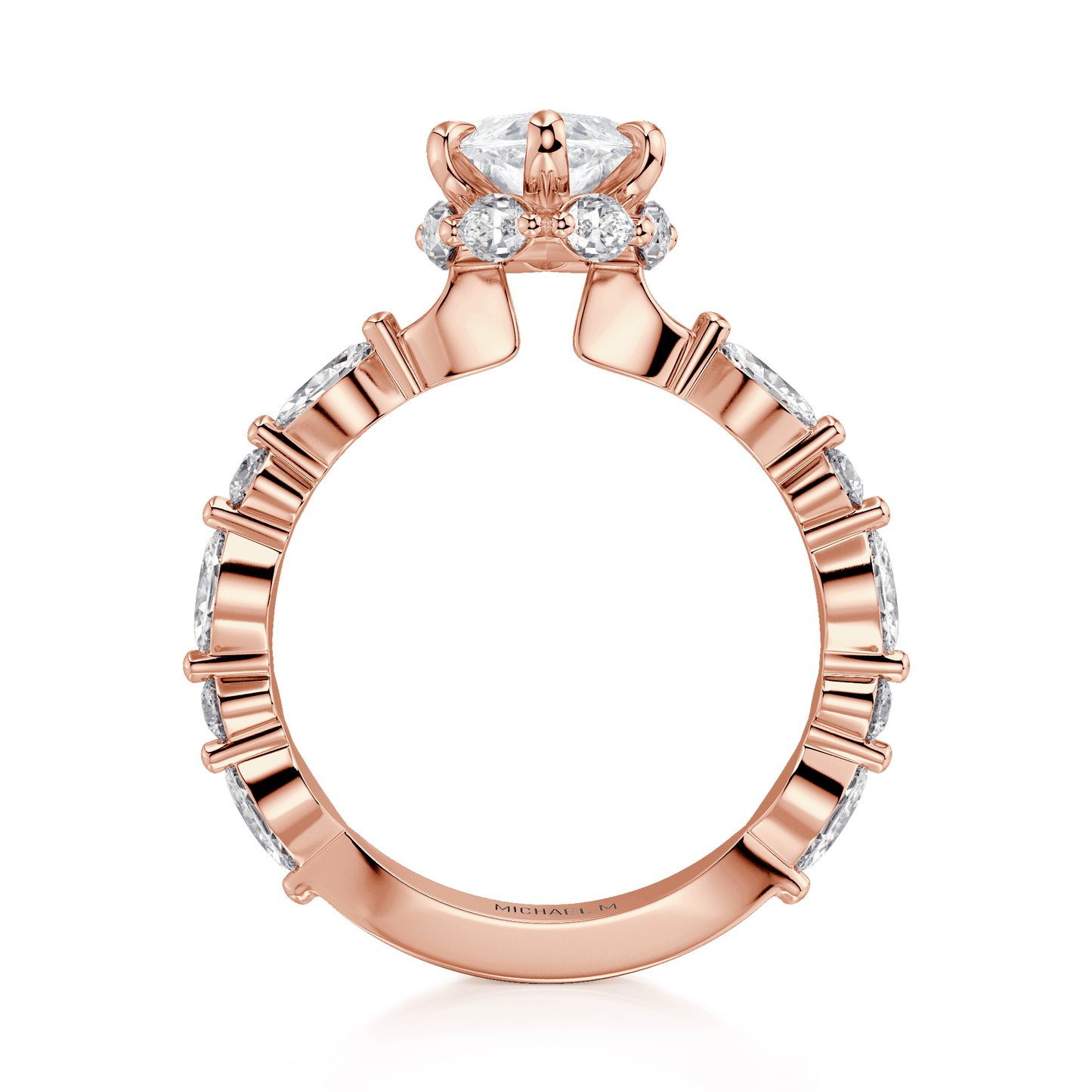MICHAEL M Engagement Rings Monarch R831-3 Marquise