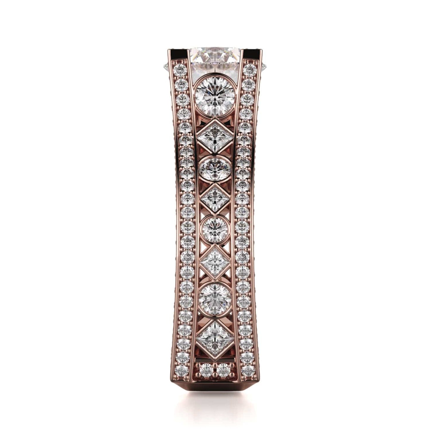 MICHAEL M Engagement Rings Strada R421-2