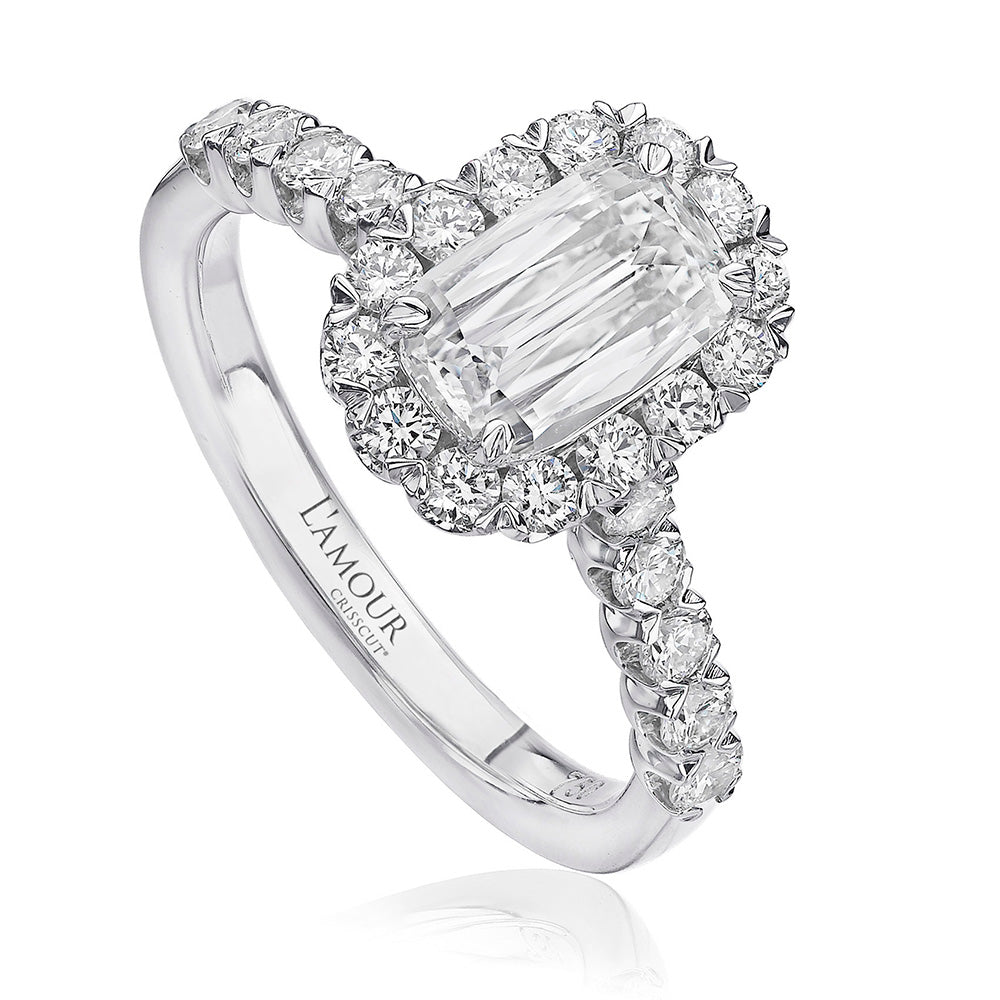 L’AMOUR CRISSCUT® DIAMOND ENGAGEMENT RING - L101-100
