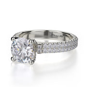 Michael M. R483 Engagement Ring Platinum