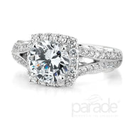 Parade Hemera Bridal Collection Engagement Ring R3026 Platinum
