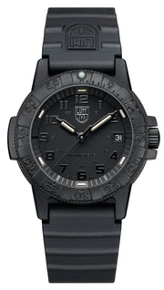 Leatherback SEA Turtle, 39 mm, Outdoor Watch, Blackout