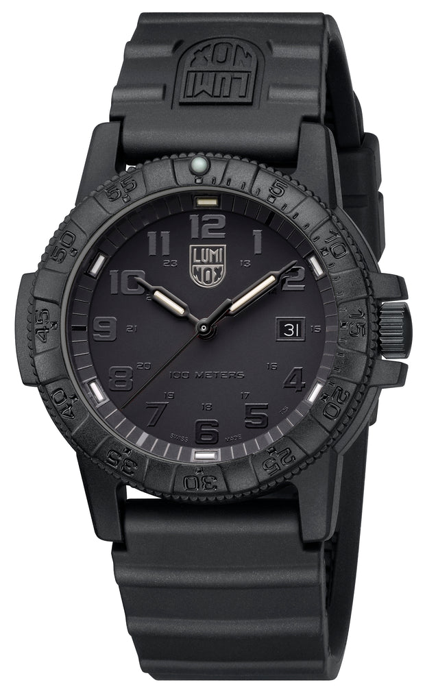 Leatherback Sea Turtle Giant, 44 mm, Outdoor Watch, Blackout