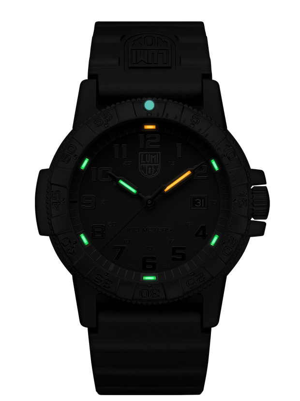 Leatherback Sea Turtle Giant, 44 mm, Outdoor Watch, Blackout