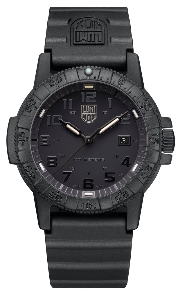 Leatherback Sea Turtle Giant, 44 mm, Outdoor Watch, Blackout