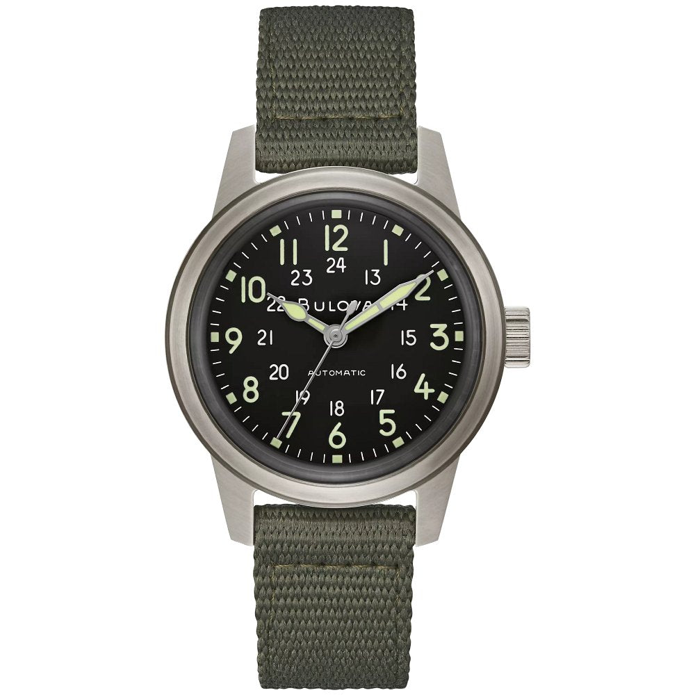 Bulova Stainless Steel Performance Mens Watch96A259