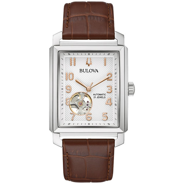 Bulova Stainless Steel Dress/Classic BUL Mens Watch96A268