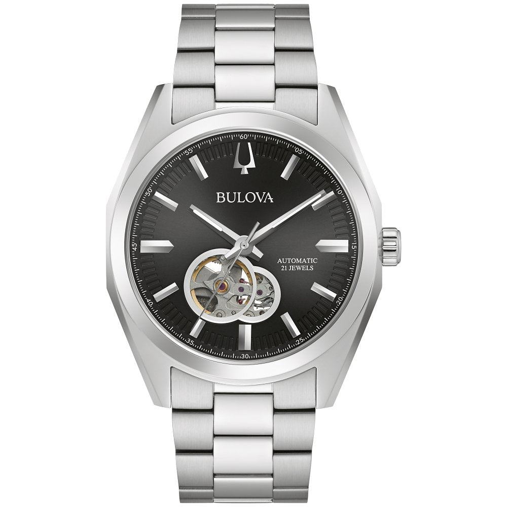 Bulova Stainless Steel Dress/Classic BUL Mens Watch96A270