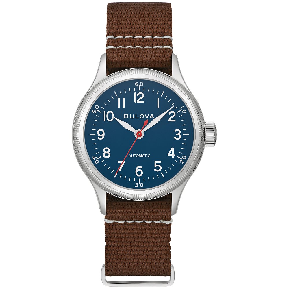 Bulova Stainless Steel Performance Mens Watch96A282