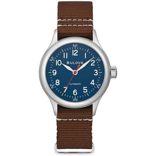 Bulova Stainless Steel Performance Mens Watch96A282