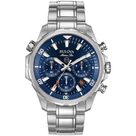 Bulova Stainless Steel Performance Mens Watch96B256
