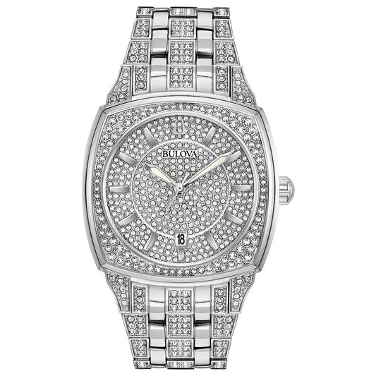 Bulova Stainless Steel Dress/Classic BUL Mens Watch96B296