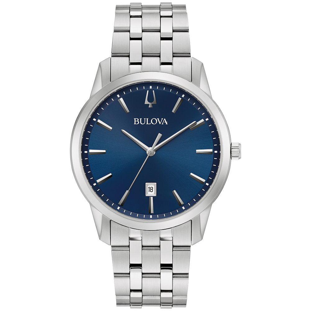 Bulova Stainless Steel Dress/Classic BUL Mens Watch96B338