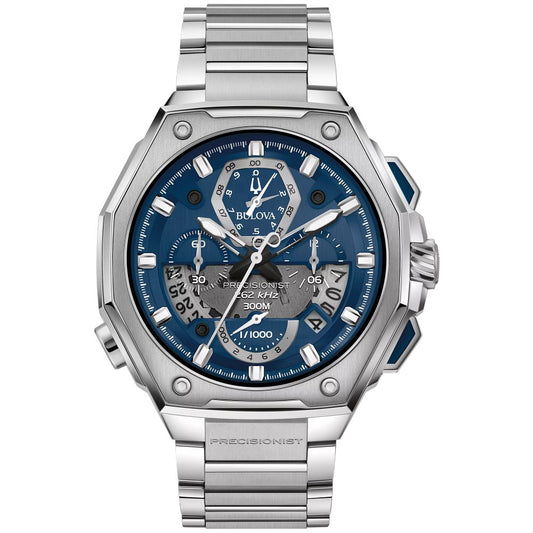 Bulova Stainless Steel Luxury Mens Watch96B349