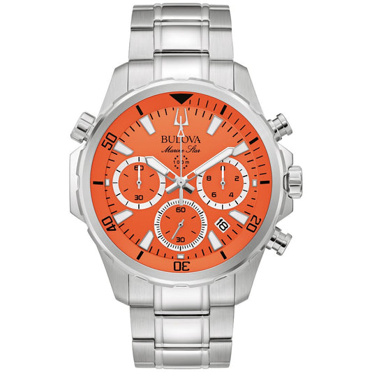 Bulova Stainless Steel Performance Mens Watch96B395