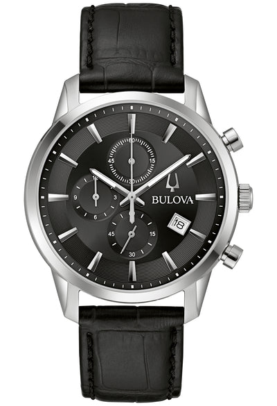 Bulova Stainless Steel Dress/Classic BUL Mens Watch96B403