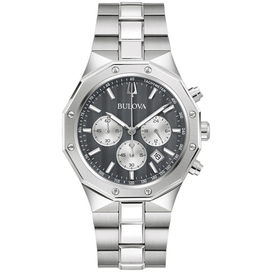 Bulova Stainless Steel Dress/Classic BUL Mens Watch96B459