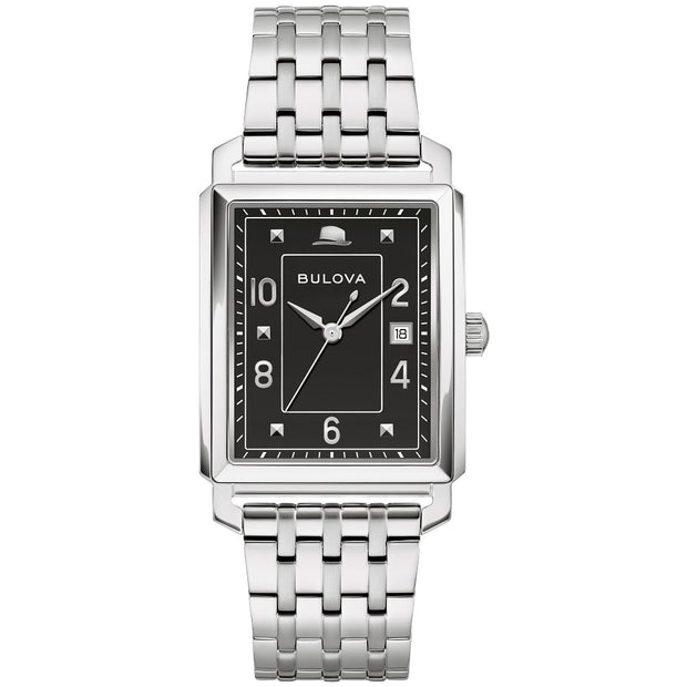 Bulova Stainless Steel Dress/Classic BUL Mens Watch96B461