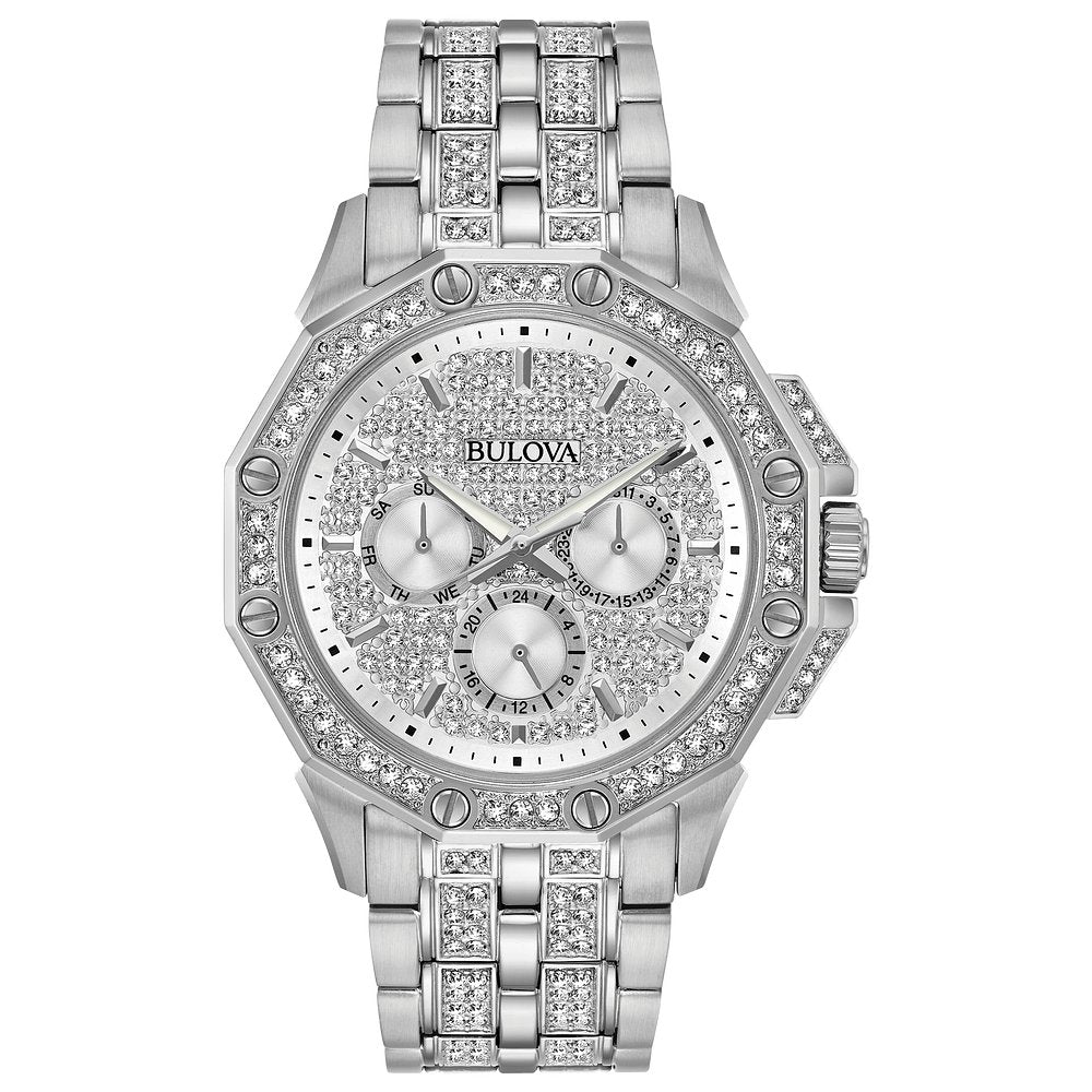 Bulova Stainless Steel Dress/Classic BUL Mens Watch96C134