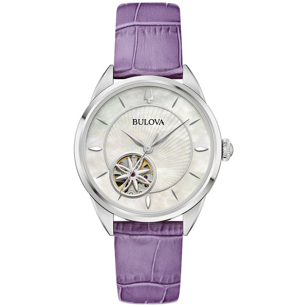 Bulova Stainless Steel Dress/Classic BUL Ladies Watch96L339