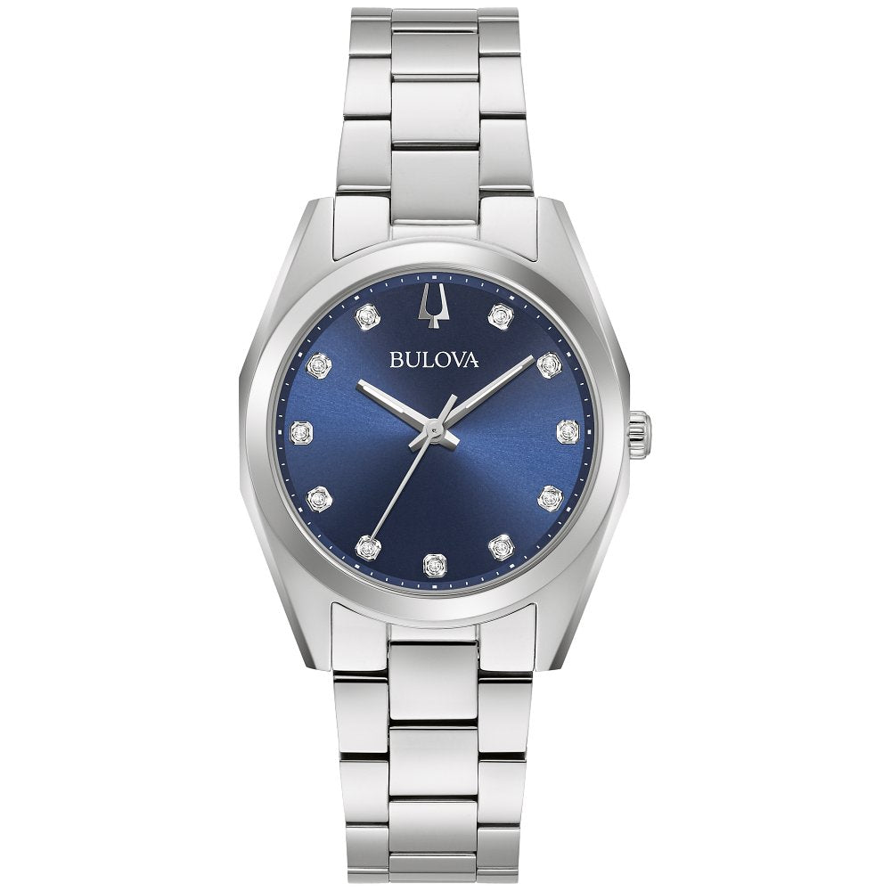 Bulova Stainless Steel Dress/Classic BUL Ladies Watch96P229