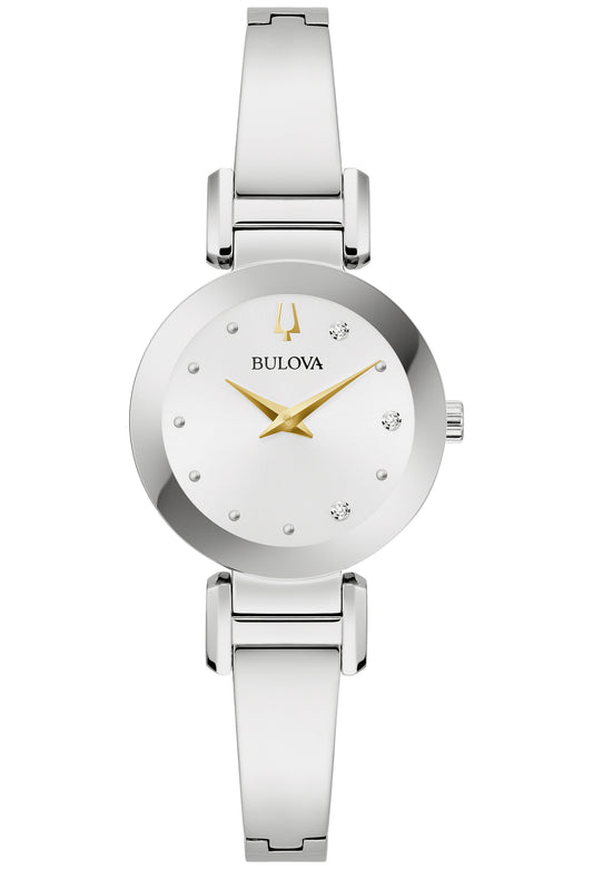 Bulova Stainless Steel Marc Anthony Ladies Watch96P241
