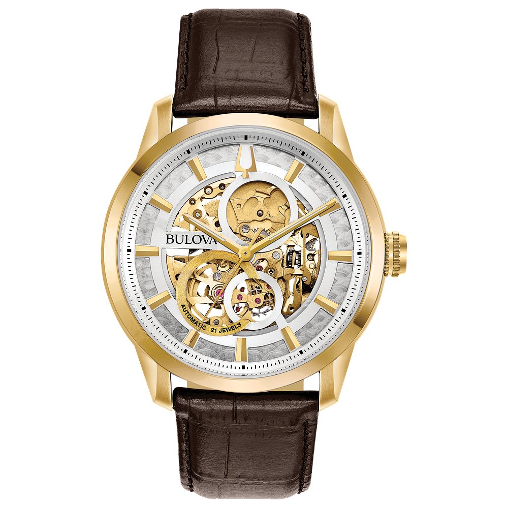 Bulova Stainless Steel Dress/Classic BUL Mens Watch97A138