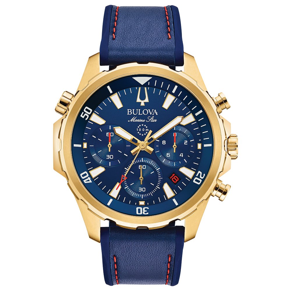 Bulova Stainless Steel Performance Mens Watch97B168