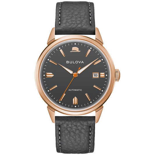 Bulova Stainless Steel Frank Sinatra Mens Watch97B206