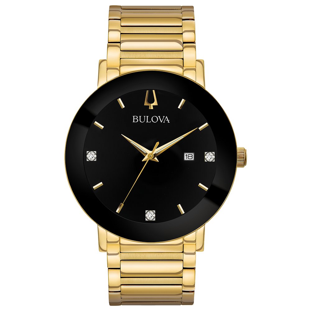 Bulova Stainless Steel Modern BUL Mens Watch97D116